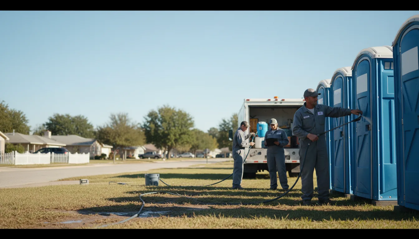 Long-Term Portable Toilet Rental in Janesville, MN near me